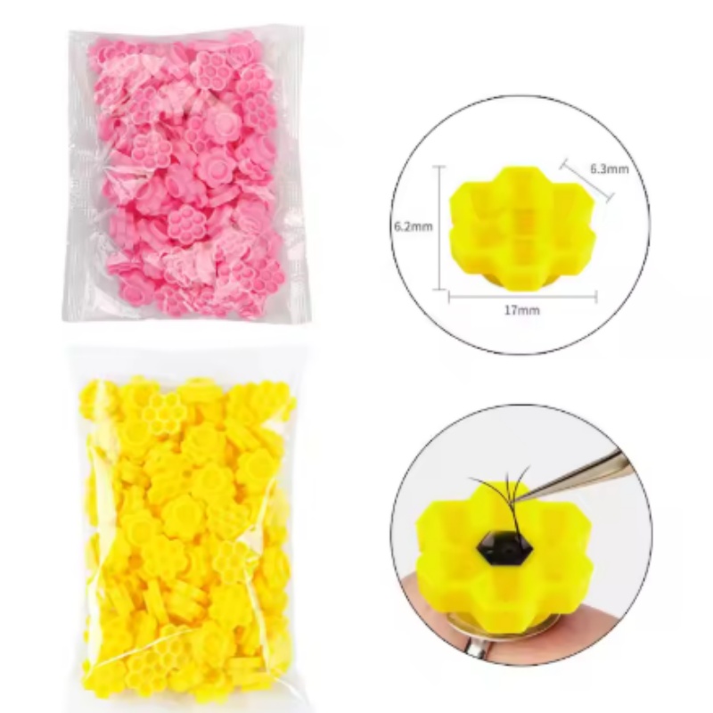 Eyelash Extension Pink Flower  - Eyelash Extension Look review and price