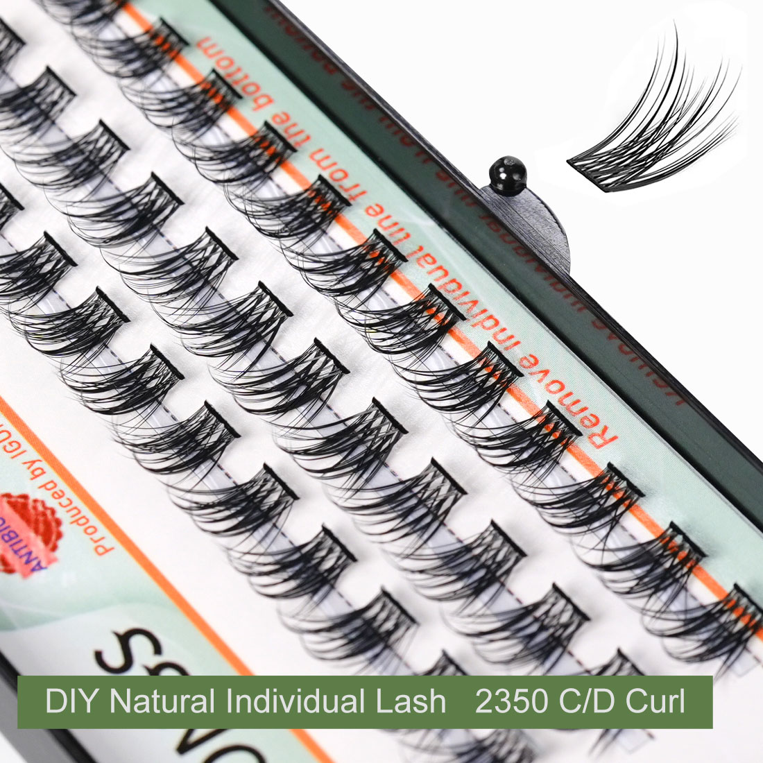 OEM ODM Lash Clusters DIY Indi - Eyelash Extension For Asian Eyes review and price