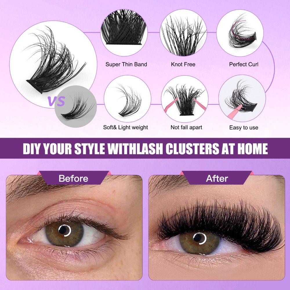 Natural Look False Eyelashes B - Eyelash Extension Natural Look review and price